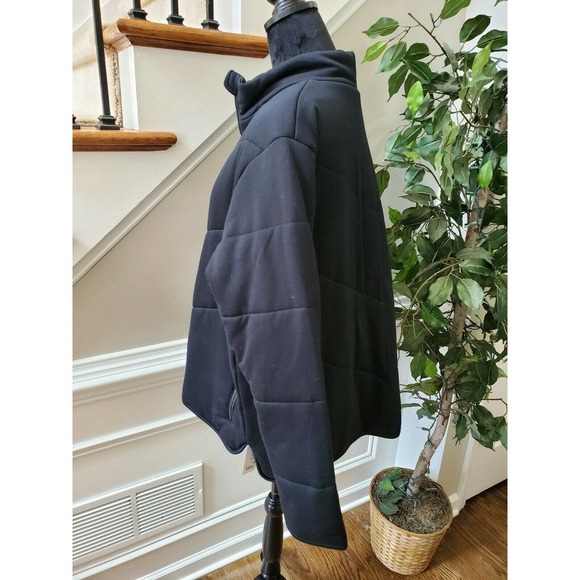 Three Dots Women's Black Polyester Long Sleeve Full Zip Front Casual Jacket 2XL - Picture 6 of 13